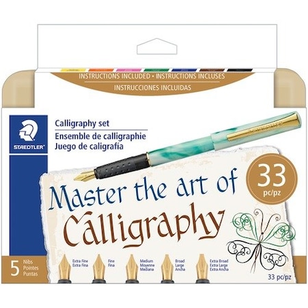 Staedtler PEN, CALLIG, 5NIBSETPEGBL STD899SM5